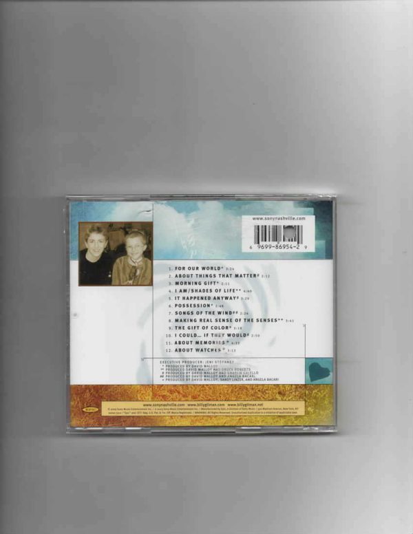 BILLY GILMAN - MUSIC THROUGH HEARTSONGS-BRAND NEW CD - Image 3