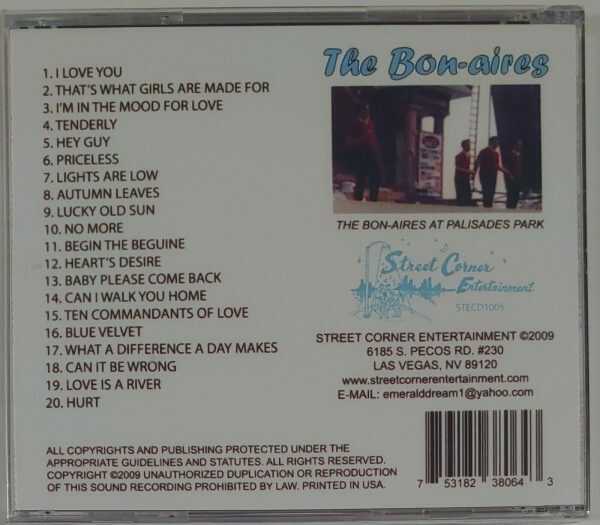 BON AIRES - VINTAGE ACAPPELLA   CD     BRAND NEW - Image 3
