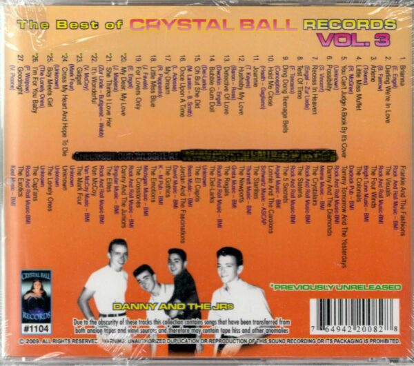 Best of Crystal Ball, Vol. 3 by Various Artists - CD - Brand New - Image 3