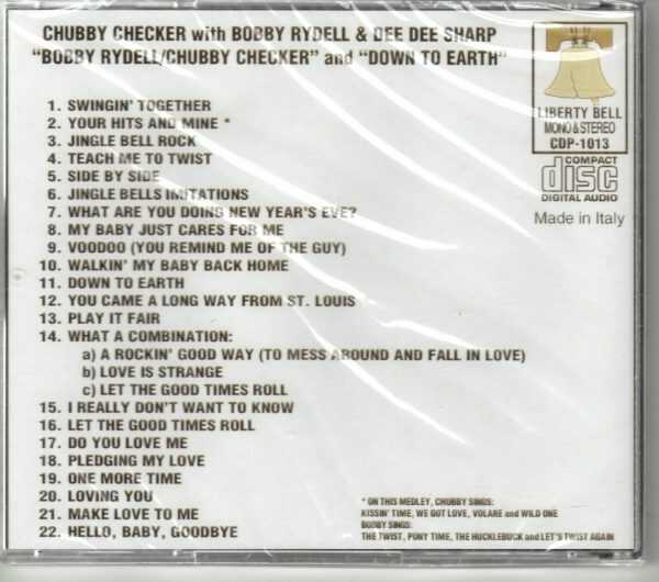 Bobby Rydell & Chubby Checker - Checker & Dee Dee Sharp - CD - Brand New - Image 3