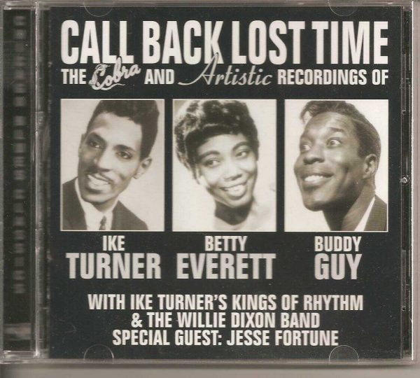 CALL BACK LOST TIME - CD-Cobra-Artistic Recordings-TURNER-EVERETT-GUY-BRAND NEW