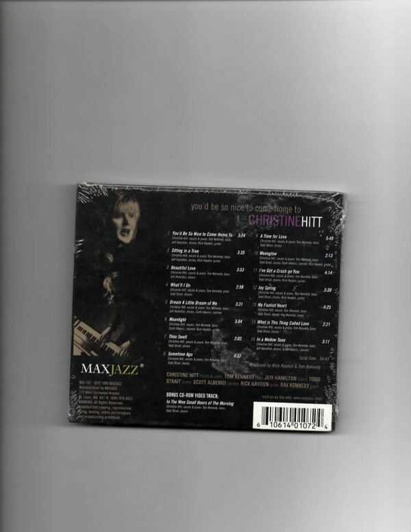 CHRISTINE HITT- YOU'D BE SO NICE TO COME HOME TO-CD-BRAND NEW - Image 3