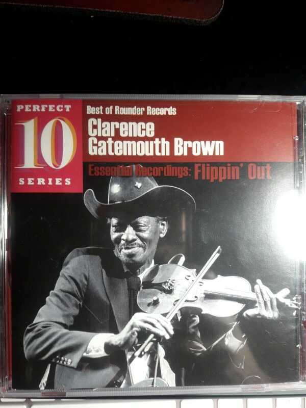 CLARENCE BROWN- GATEMOUTH -FLIPPIN' OUT-CD