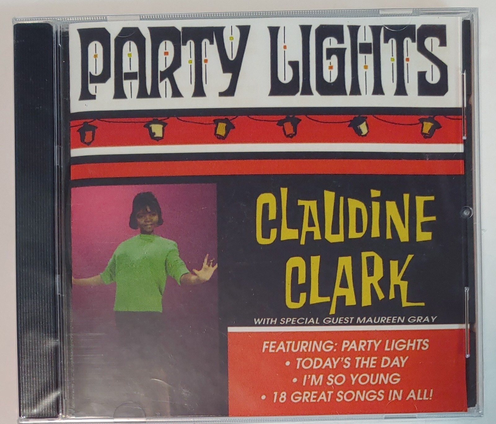 CLAUDINE CLARK - PARTY LIGHTS CD BRAND NEW