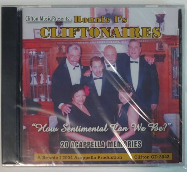 CLIFTONAIRES - HOW SENTIMENTAL CAN WE BE   CD  BRAND NEW