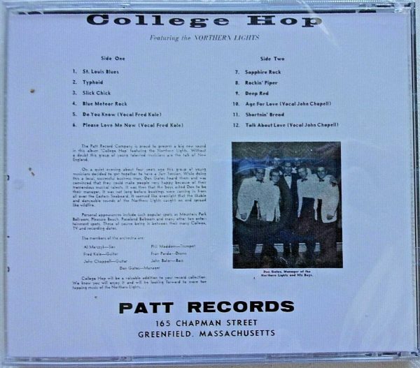 COLLEGE HOP - CD - Featuring NORTHERN LIGHTS - BRAND NEW - Image 3
