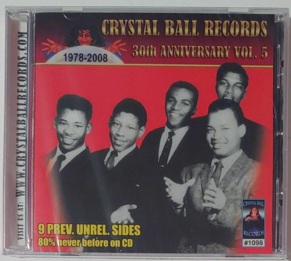 CRYSTAL BALL RECORDS - 30TH ANNIVERSARY  VOL 5   CD   BRAND NEW