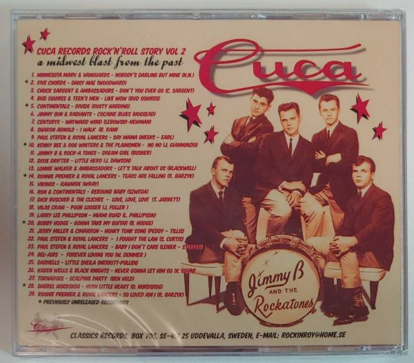 CUCA ROCK N ROLL STORY - VOL 2   CD  BRAND NEW - Image 3