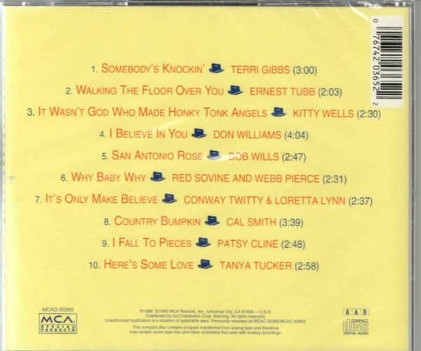 Country's Greatest Hits - Vol 2 - CD - Brand New! - Image 3