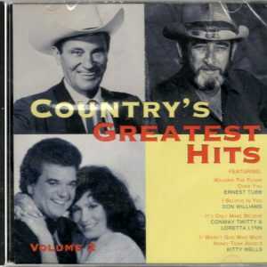 Country's Greatest Hits - Vol 2 - CD - Brand New!