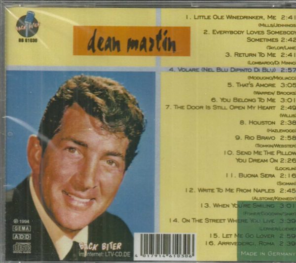 DEAN MARTIN - Volare - CD - BRAND NEW - Image 3