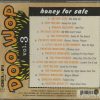 DEL FI DOO WOP - CD - Honey For Sale - Vol. 3 - BRAND NEW - Image 3