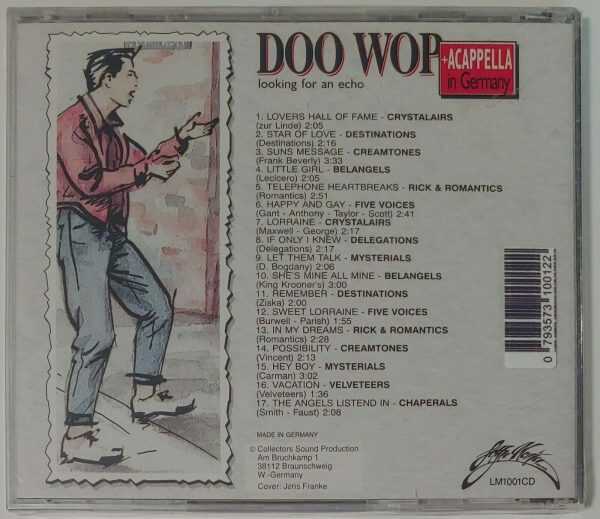 DOO WOP AND ACAPPELLA IN GERMANY - VOL 1   CD BRAND NEW - Image 3