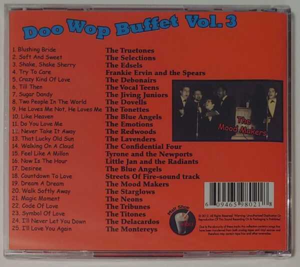 DOO WOP BUFFET - VOL 3   CD BRAND NEW - Image 3