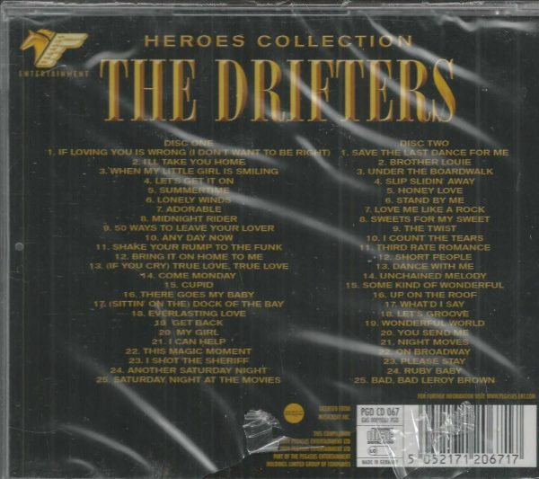 DRIFTERS - HEROES COLLECTION - BRAND NEW CD - Image 3