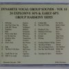 DYNAMITE GROUP SOUNDS - VOL 10   CD BRAND NEW - Image 3