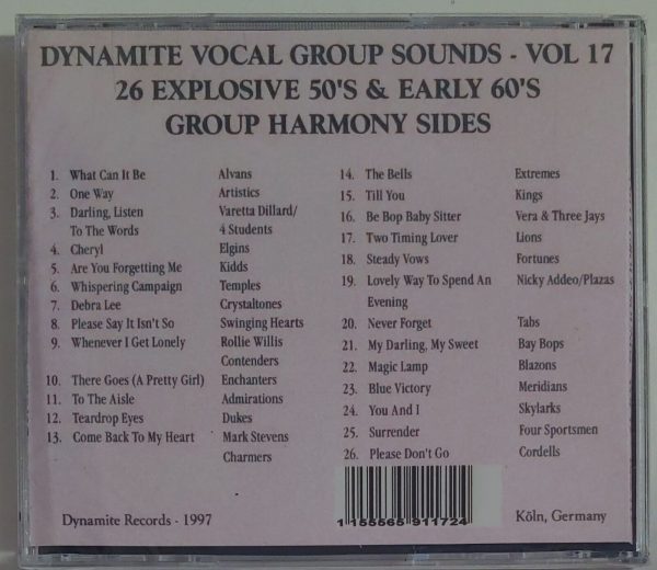 DYNAMITE GROUP SOUNDS - VOL 17   CD BRAND NEW - Image 3