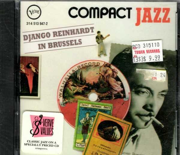 Django Reinhardt In Brussels - CD - Brand New