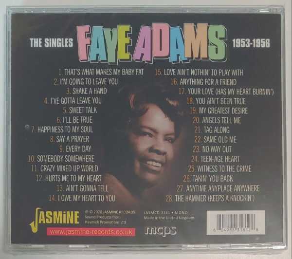 FAYE ADAMS - THE SINGLES 1953-56   CD     BRAND NEW - Image 3
