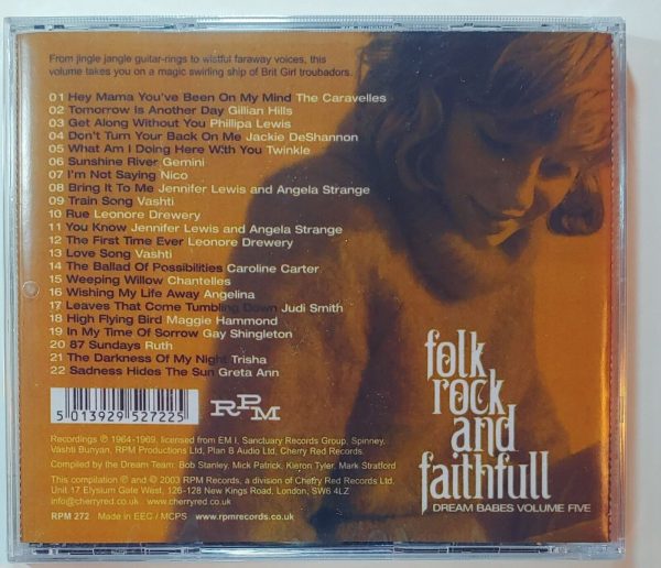 FOLK ROCK AND FAITHFUL - DREAM BABES VOL 5  CD BRAND NEW - Image 3