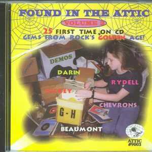 FOUND IN THE ATTIC - Volume 3 -BRAND NEW -  CD