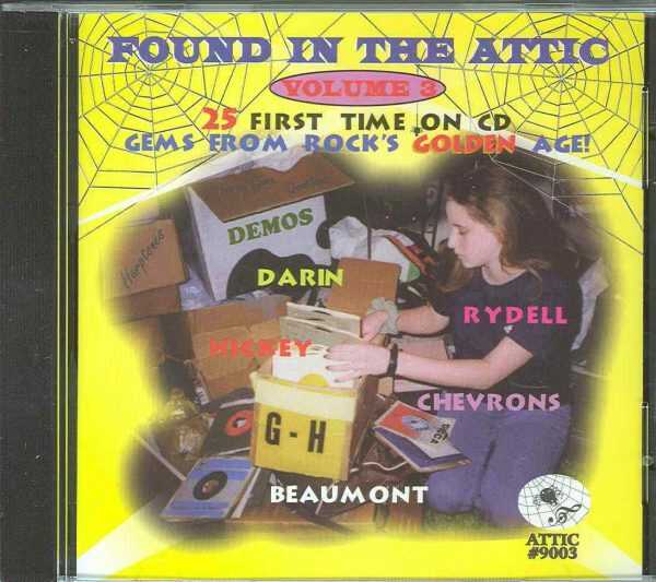 FOUND IN THE ATTIC - Volume 3 -BRAND NEW -  CD