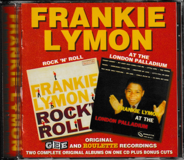 FRANKIE LYMON CD ROCK & ROLL - AT LONDON PALLADIUM - BRAND NEW