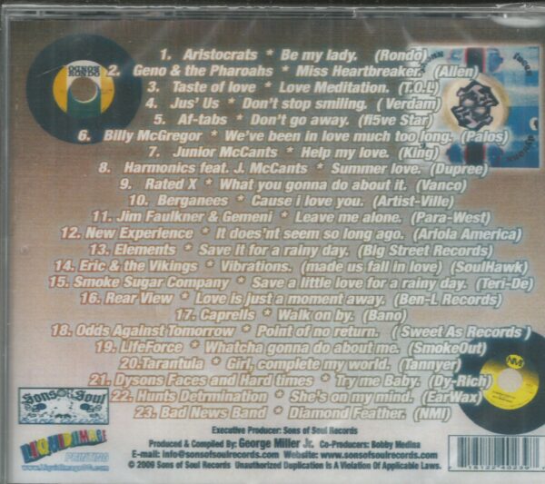 Gangster Soul Harmony Vol 6 - CD  BRAND NEW - Image 3