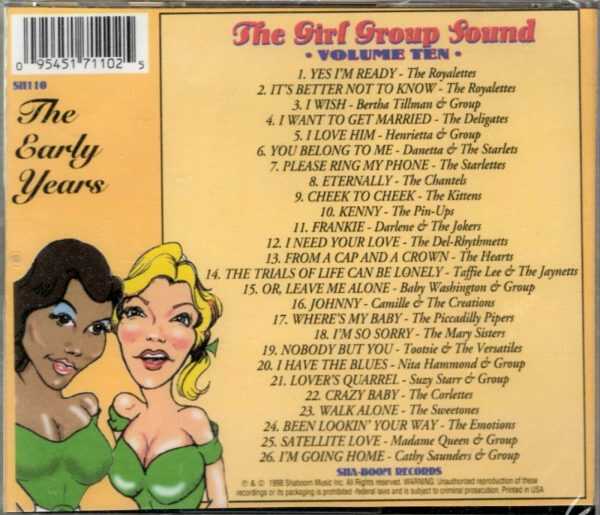 Girl Group Sound Vol.10 by Various Artists - Orig Ed - CD - Image 3