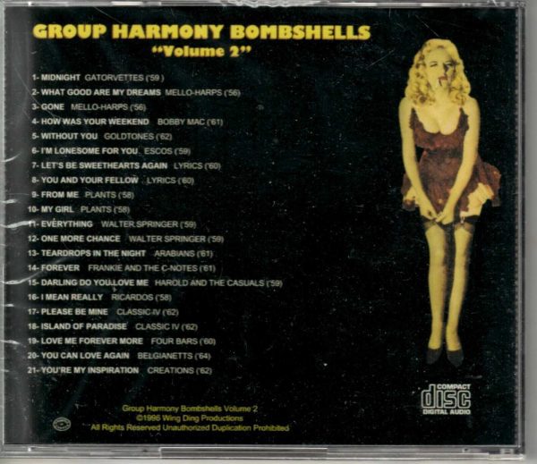 Group Harmony Bombshells - Vol 2 - CD - Image 3