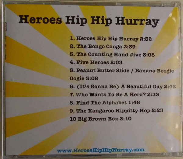 HEROES - CD - Hip Hip Hurray - BRAND NEW - Image 3