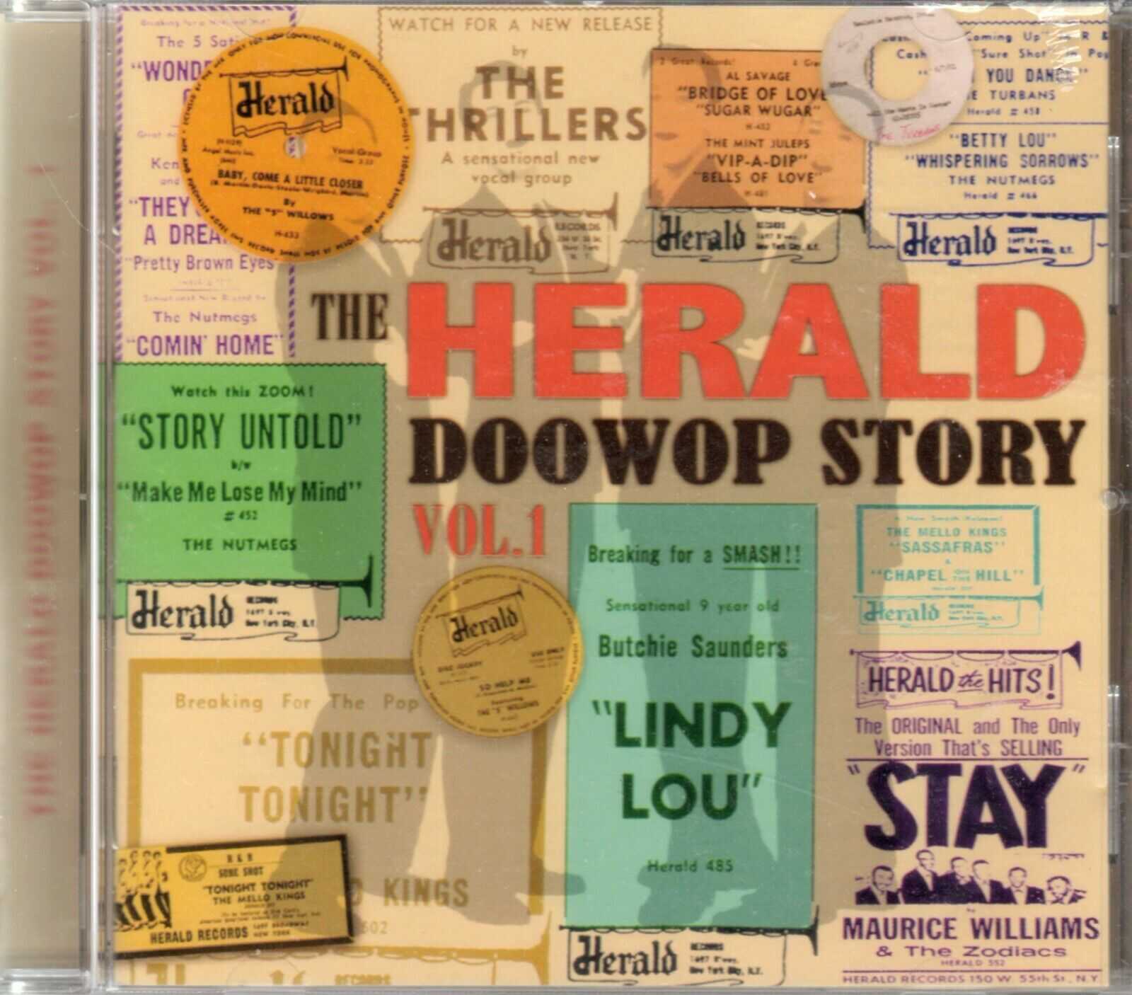 Herald Doo Wop Story - Vol.1 - CD - Brand New