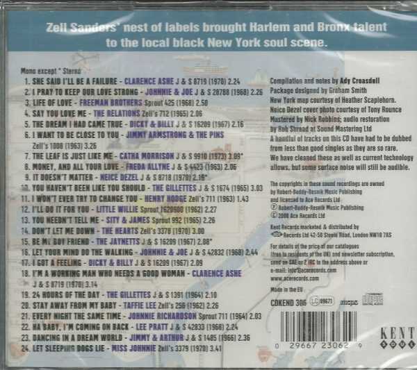 J & S -  Harlem Soul -  BRAND NEW -  CD - Image 3