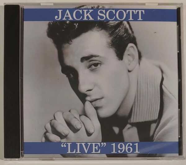 JACK SCOTT - LIVE 1961  CD     BRAND NEW