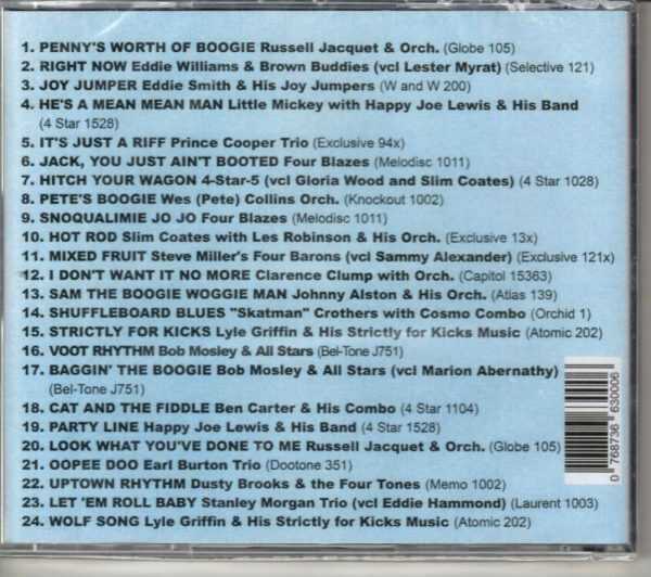 Jiving On Central Avenue - Vol 5 - CD - Brand New - Image 3