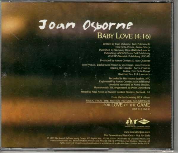 Joan Osborne - Baby Love - CD - Image 3