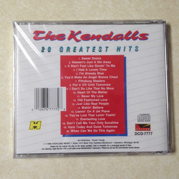 KENDALLS - 20 GREATEST HITS - AUDIO CD - Image 3