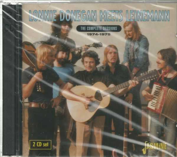LONNIE DONEGAN MEETS LEINEMANN-2 CD Set-Complete Sessions-1974-1975 - BRAND NEW