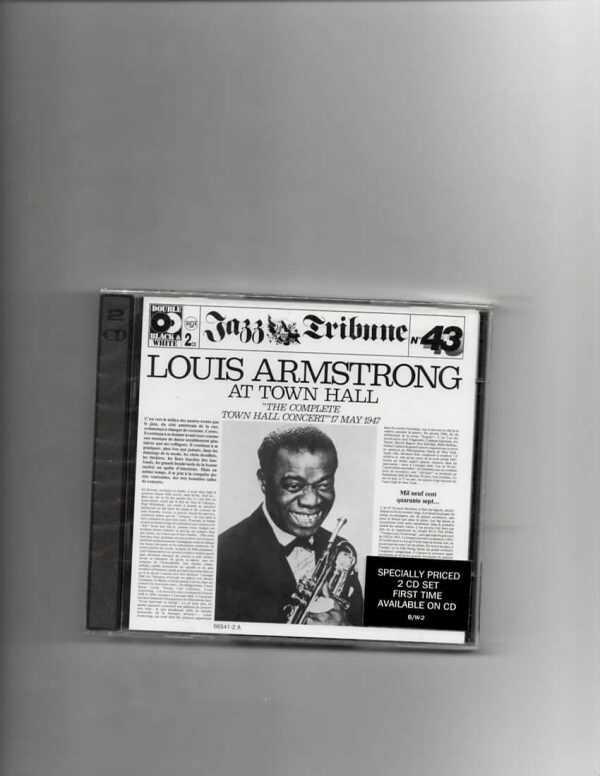 LOUIS ARMSTRONG - AT TOWN HALL-BRAND NEW CD
