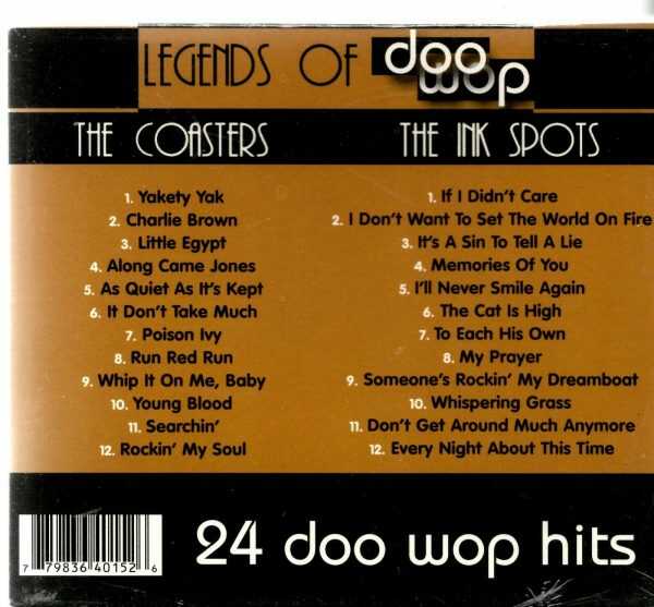 Legends of Doo Wop - The Coasters / The Ink Spots - 2 CD's - Brand New! - Image 3