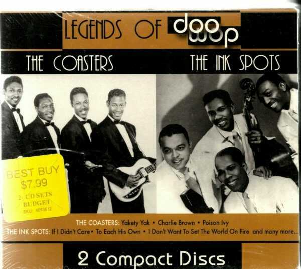 Legends of Doo Wop - The Coasters / The Ink Spots - 2 CD's - Brand New!