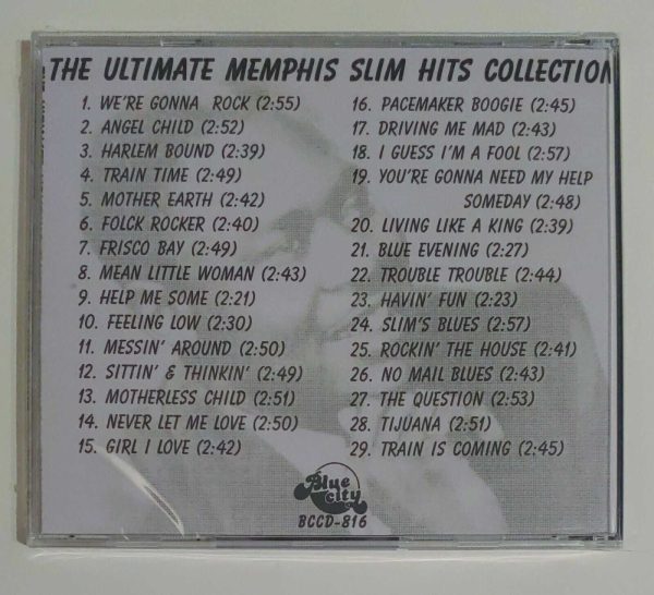 MEMPHIS SLIM - ULTIMATE HITS COLLECTION   CD     BRAND NEW - Image 3