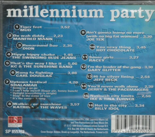 MILLENNIUM PARTY - CD - 2000 Millenium - BRAND NEW - Image 3