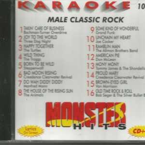 Male Classic Rock - Karaoke - CD - Brand New!