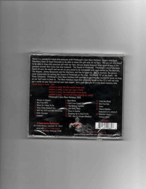 NEW HOLIDAYS - PITTSBURGH'S OWN-BRAND NEW CD - Image 3