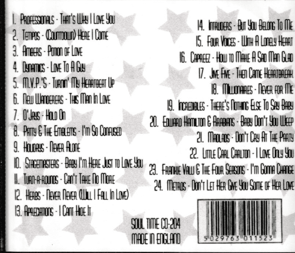 NORTHERN SOUL HARMONY GEMS CD VOL. 4 - BRAND NEW - Image 3