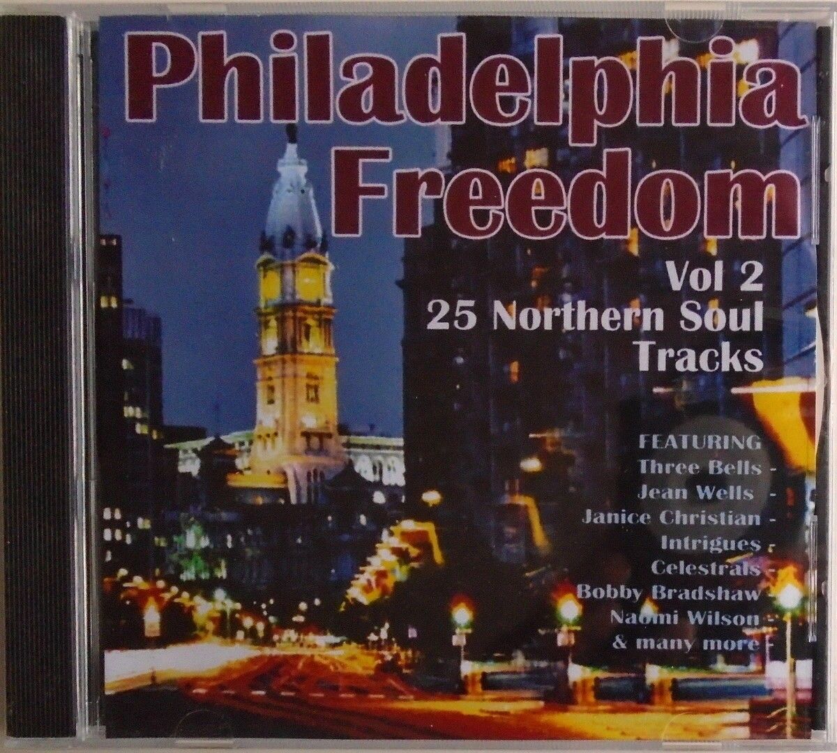 PHILADELPHIA FREEDOM - CD - Vol 2 - 25 Northern Soul Tracks - BRAND NEW