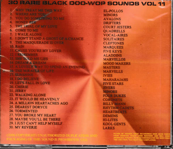 RARE BLACK SOUNDS - VOL 11 CD - BRAND NEW - Image 3