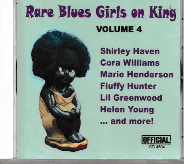 RARE BLUES GIRLS ON KING - VOL 4 CD - BRAND NEW