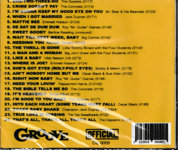 RARE GROOVES - VOL 5 CD BRAND NEW - Image 3